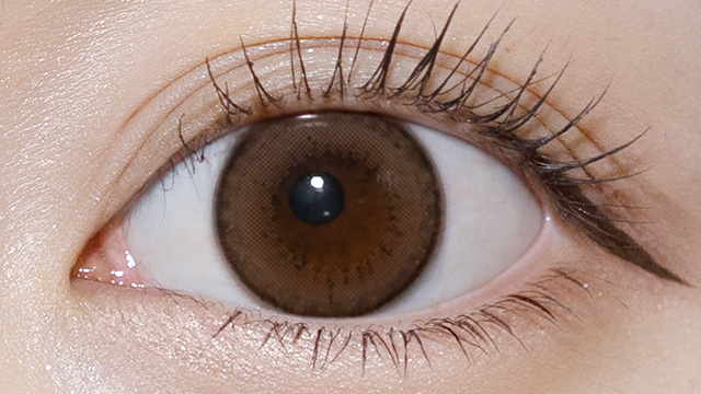 エバーカラーワンデーナチュラル / パールベージュ レンズ画像