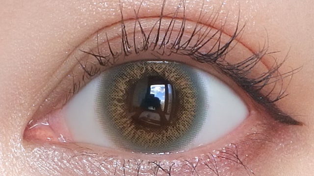 フォンデュ ライムエイドグレーの装用画像