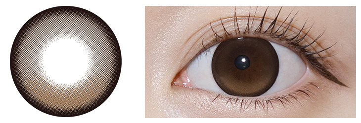 フランミー ビターチュロス レンズ/装用画像