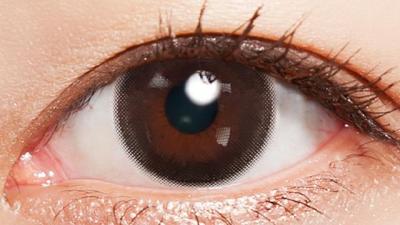 ダークブラウン 装用画像