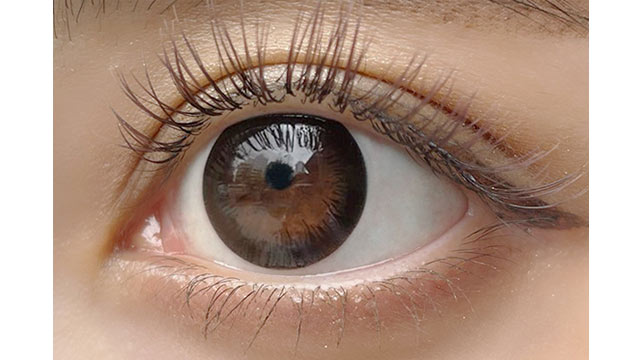 エンジェルアイズワンデートーリック(乱視用) アクセントブラック CYL-1.25/AXIS180(2)