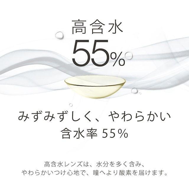 エアレンズ 1day モイスチャー55% UV ブルーライトセーブ 30枚入(4)