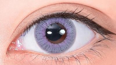 エフ ラベンダー 装用画像