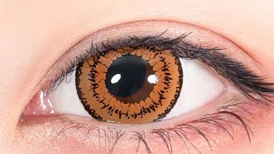 ツインオレンジ 装用画像