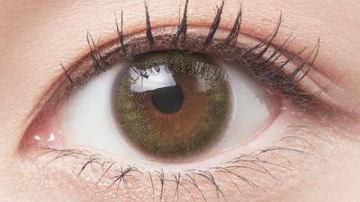 オリーブブラウン 装用画像