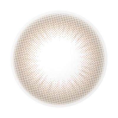 ピーチブラウン レンズ画像