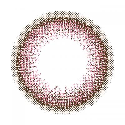 ピンクブラウン レンズ画像