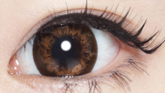 コンタクトフィルムズ 04BR-B カラーサークルブラウン度なし15.0mm