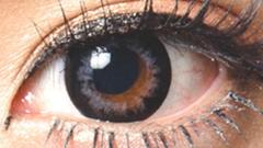 コンタクトフィルムズ 04GR カラーサークルグレー度なし 14.0mm