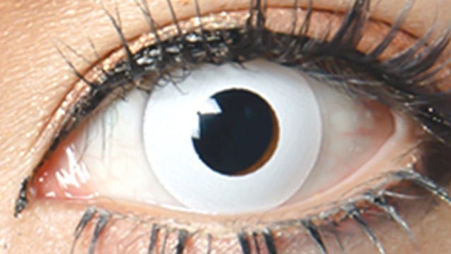 コンタクトフィルムズ D06S ソリッドホワイト度なし 14.0mm