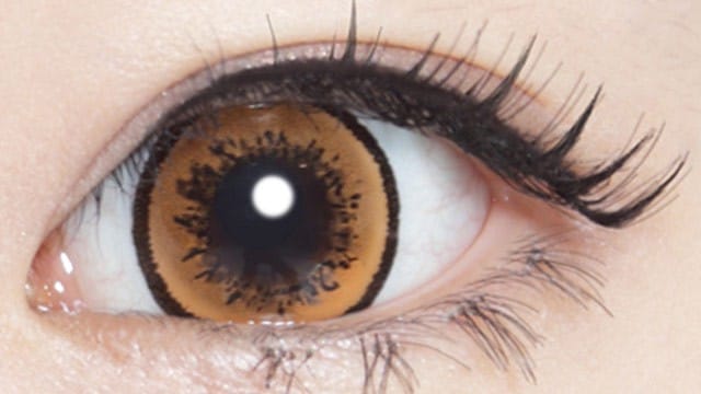コンタクトフィルムズ 02BR-DB ツートーンブラウン度あり 15.0mm