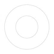 コンタクトフィルムズ D06S-D ソリッドホワイト度あり 14.0mm