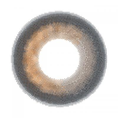 シークレットキャンディーマジック バターブラウン度あり レンズ画像