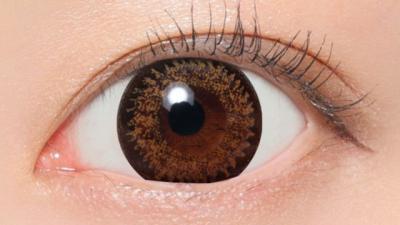 NO.7 ブラウン 装用画像