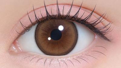 きらゆめブラウン 装用画像