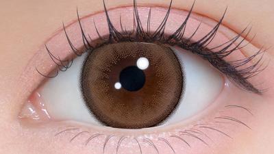 きらゆめブラウン 装用画像