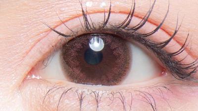 エアリーブラウン 装用画像