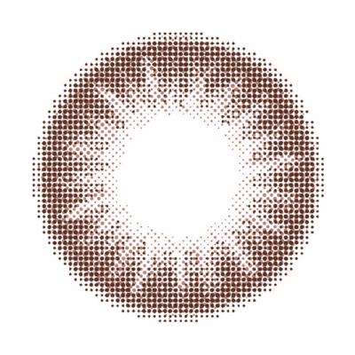 ナチュラルウォームブラウン レンズ画像