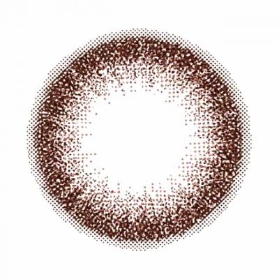 ナチュラルウォームブラウン レンズ画像