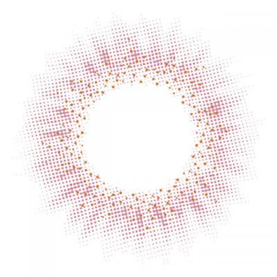 ナチュラルピンクブラウン レンズ画像