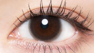 ベイビーブラウン【CYL:-0.75】 装用画像