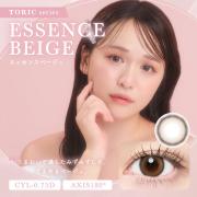 チューズミー トーリック(乱視用) エッセンスベージュ【CYL:-0.75】 菅本裕子(ゆうこす)