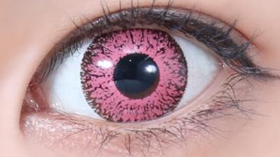 紅梅ピンク 装用画像