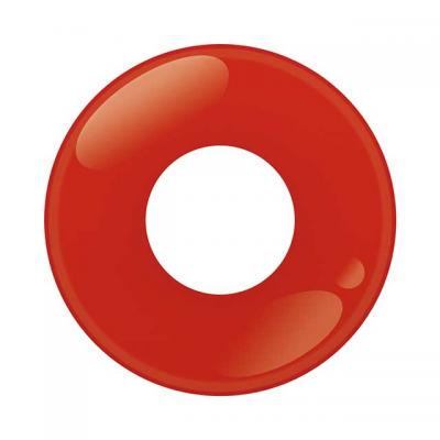 レッド レンズ画像