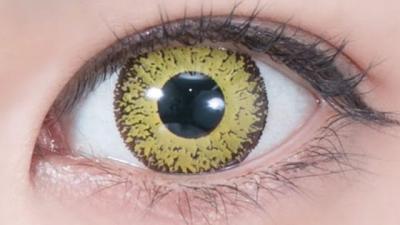 雷鳴ミモザイエロー 装用画像