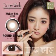 ドープウィンク ラウンドブラウン 池田美優(みちょぱ)