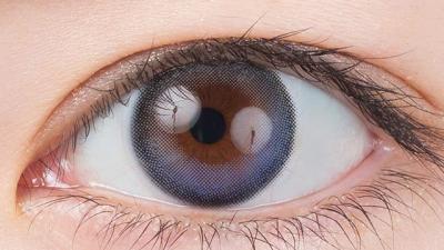 雨雲ブルー 装用画像