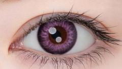 エティアレオーヴワンデー アメシスト 装用画像