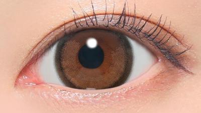 バターブラウン 装用画像