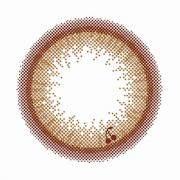 フラワーアイズ1dayクロッシェ プリムラブラウン