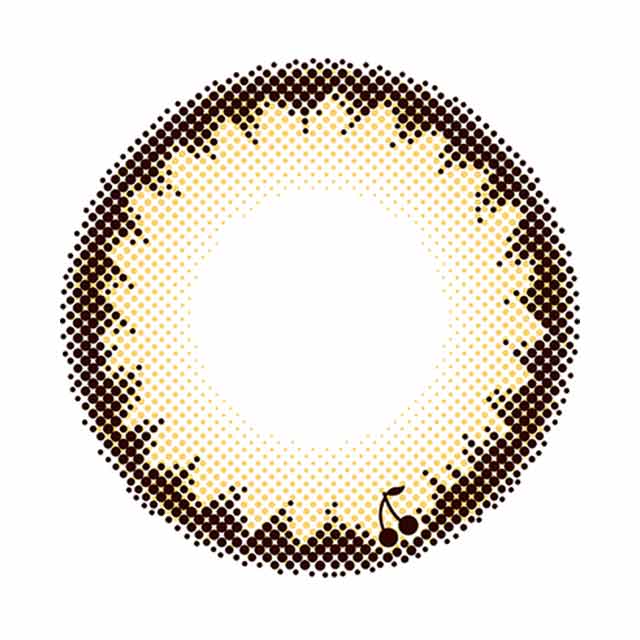 フラワーアイズ1dayクロッシェ シスルブラウン