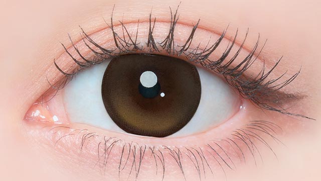 佐々木希イメージモデルの度あり度なしワンデーフランミー ビターチュロス 10枚の装用画像