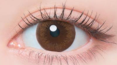 ドーナツブラウン 装用画像