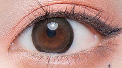 リングダークブラウン(もっとキマグレネコ) 装用画像