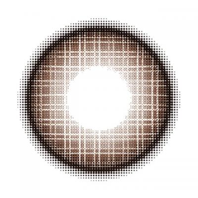 ワッフルチェックブラウン レンズ画像