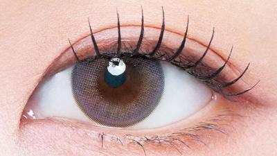 クリアライラック 装用画像