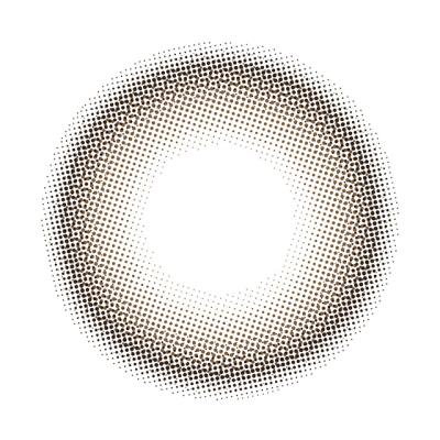 アイディアルブラウン(CYL-0.75/AXIS180°) レンズ画像