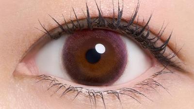 煌めきピンク 装用画像