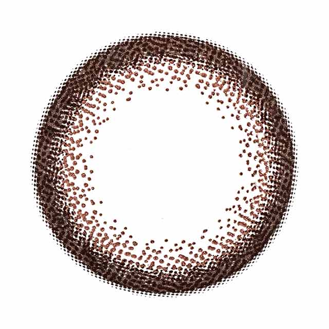 ジュリエッタウィンクUVカラーサークルレンズ No.3モカブラウン