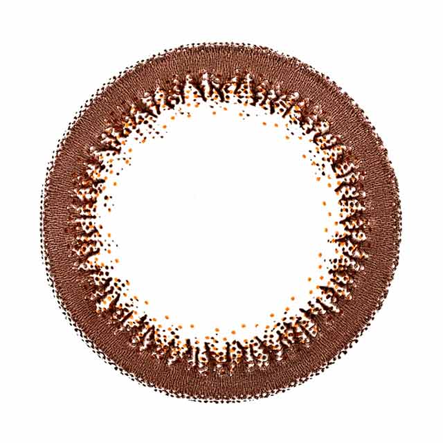 ジュリエッタウィンクUVカラーサークルレンズ No.4ヌーディブラウン
