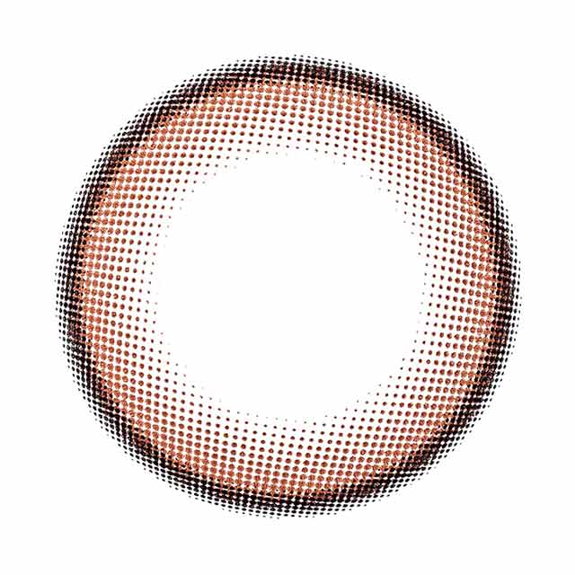 ジュリエッタウィンクUVカラーサークルレンズ No.2ピュアブラウン