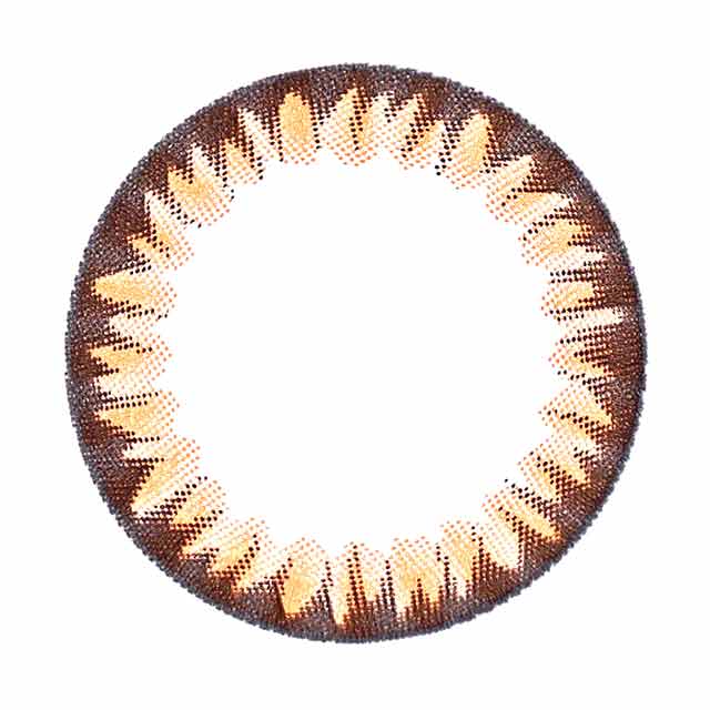 ジュリエッタウィンクUVカラーサークルレンズ No.5シャイニーブラウン