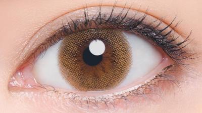 201 ライトブラウン 装用画像