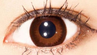 リッチブラウン14.5 装用画像