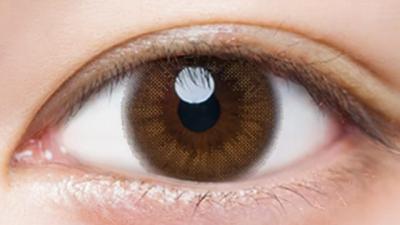 ヌーディーブラウンプラス 装用画像