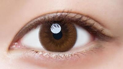 スウィートブラウン 装用画像